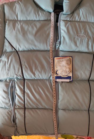 Anorak de plumas Cony Azul Cielo Talla XS