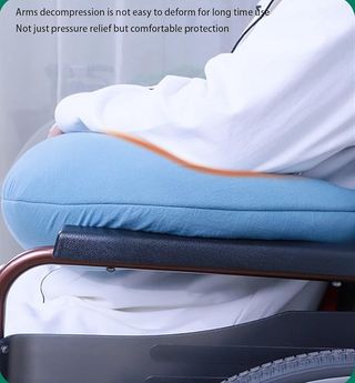Cuscino di supporto per braccioli per sedia a rotelle