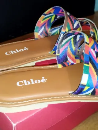 Sandalias CHLOÉ auténticas 100% Mujer Talla 39