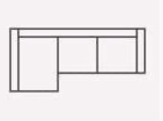 Sofa con chaise long banak