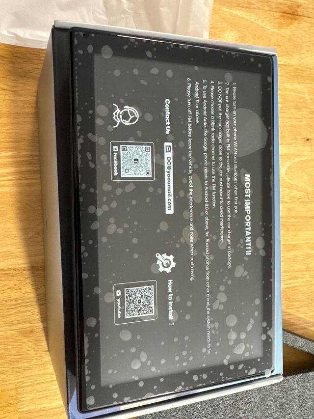 Schermo per Auto 9 Pollici Carplay Android Auto