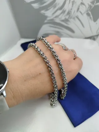 Lode joya de acero inoxidable