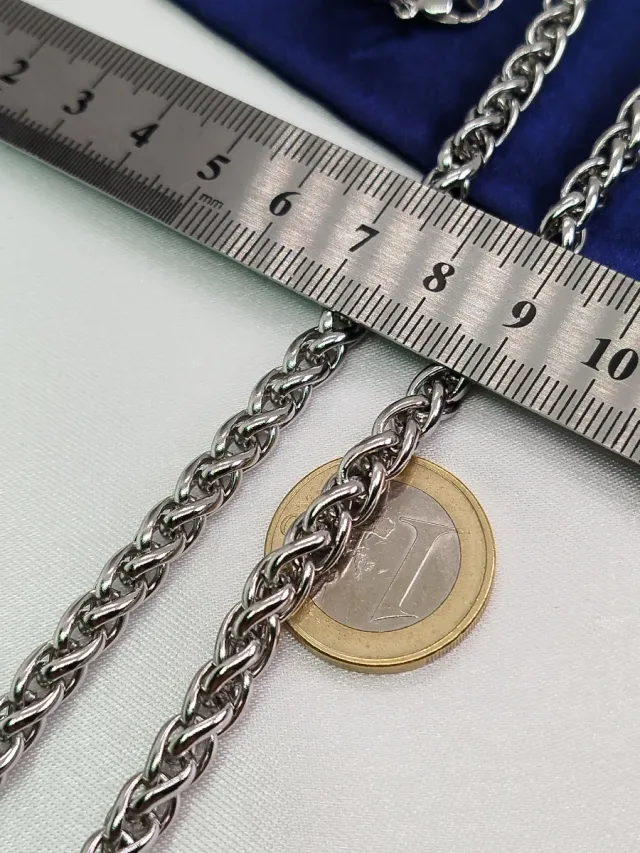 Lode joya de acero inoxidable