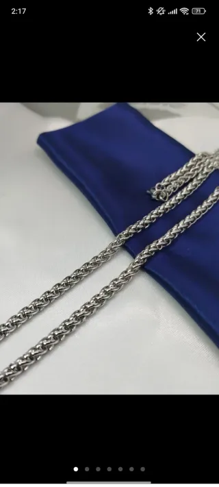 Lode joya de acero inoxidable