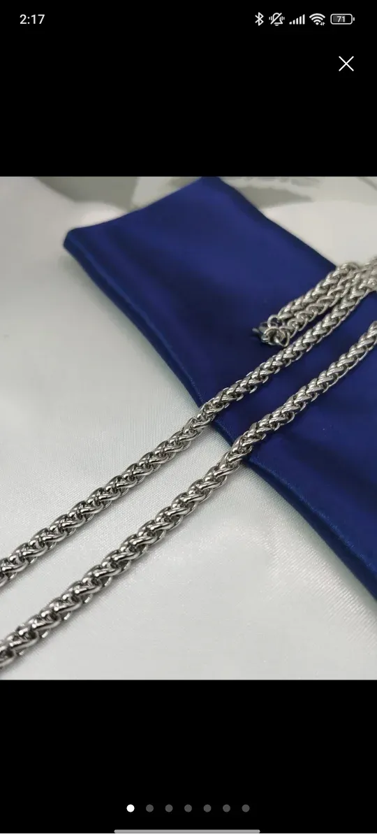 Lode joya de acero inoxidable