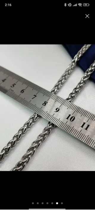 Lode joya de acero inoxidable