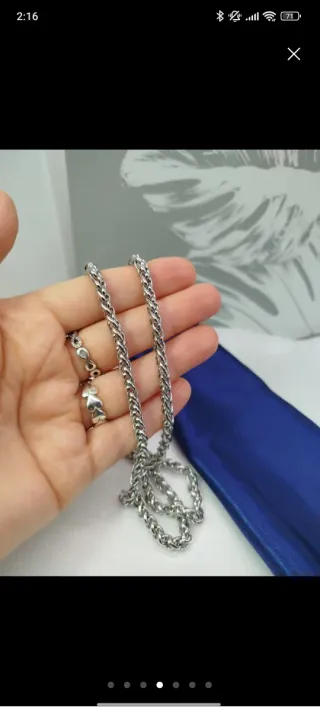 Lode joya de acero inoxidable