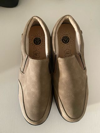 Mocasines Mujer Beige Talla 37 Nuevos
