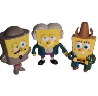 3 Figuras Bob Esponja