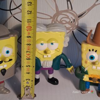 3 Figuras Bob Esponja