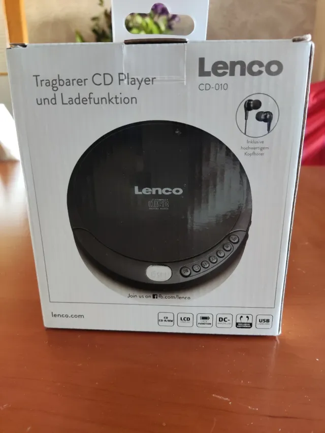 Reproductor CD Lenco CD-010 Portátil