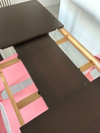 Mesa Ikea Extensible Marrón