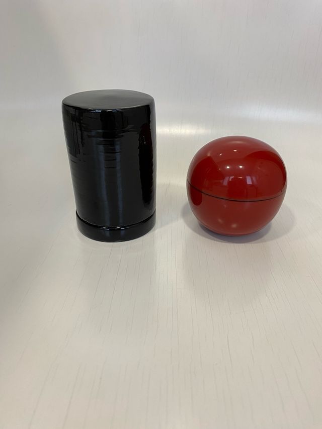 Cajitas japonesas de plástico