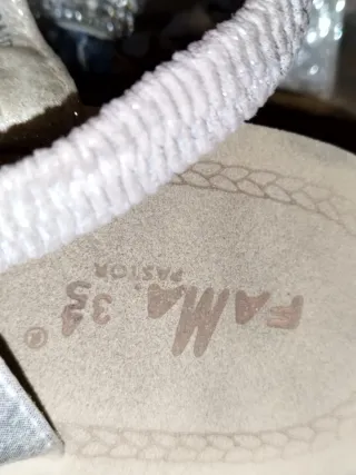 Sandalias Fama Pastor Talla 40