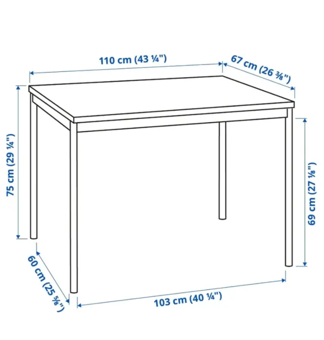 Mesa y 4 Sillas Comedor