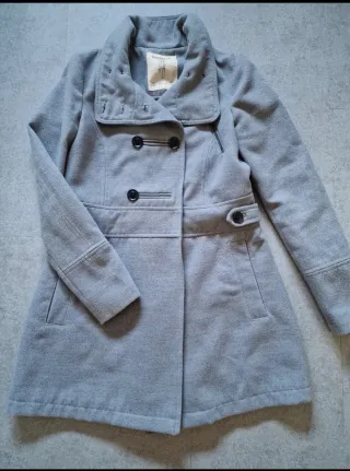 Cappotto donna grigio Pull & Bear