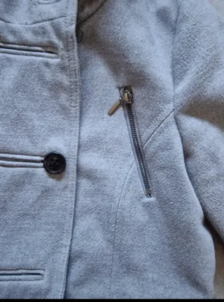 Cappotto donna grigio Pull & Bear