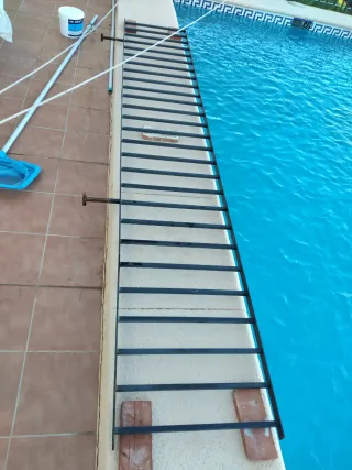 Barandilla de hierro 3.7m x 0.61m