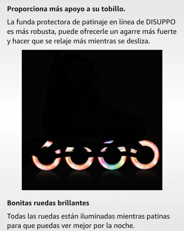 Patines en línea negros y rosas