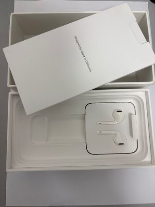 caja y auriculares de cable iPhone XR Negro 128GB