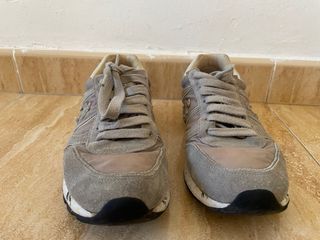 Bambas Premiata mujer T.38 beige/gris