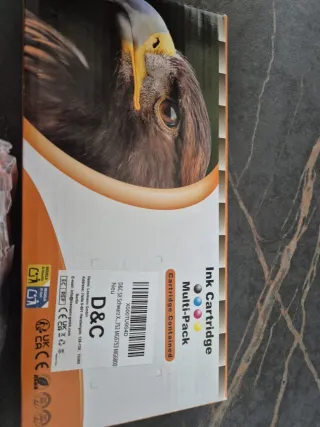 Cartuchos Tinta D&C 570 XL PGBK y 571 Negro