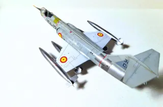 Maqueta F104 Starfighter 1/72 Ejército Aire