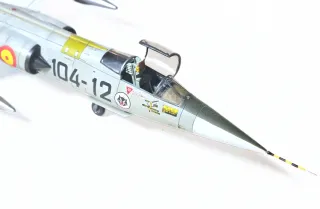 Maqueta F104 Starfighter 1/72 Ejército Aire