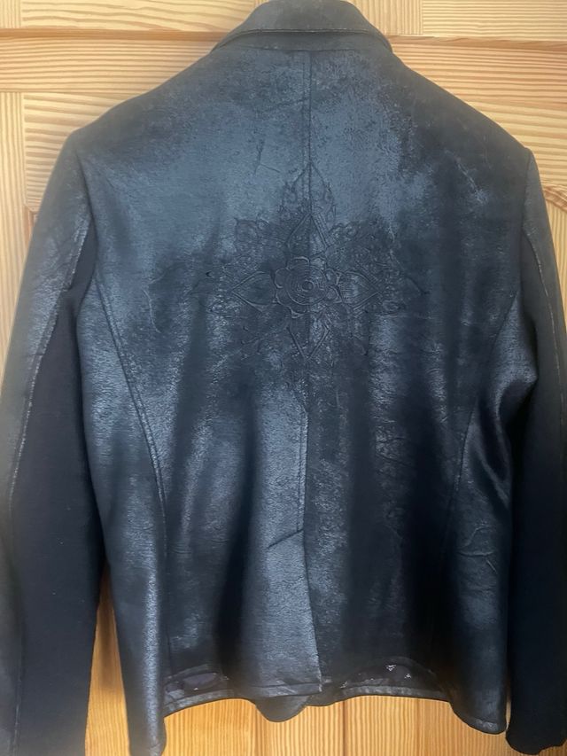 Blazer Desigual Talla 46 Negro