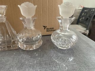 Set 5 Bottiglie Profumo Cristallo