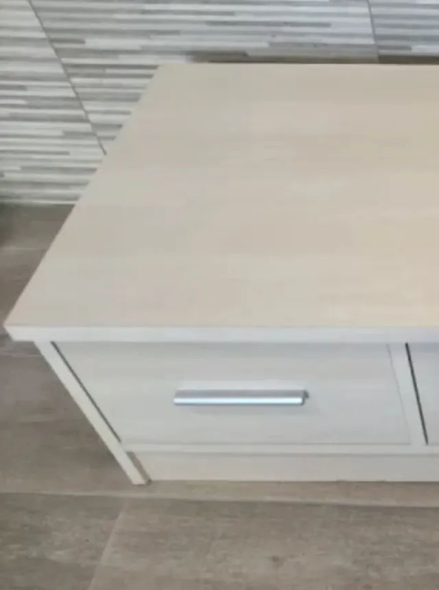 Mueble TV madera 3 cajones