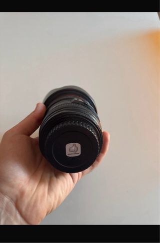 Cammug Tazza Obiettivo Fotografico Nero