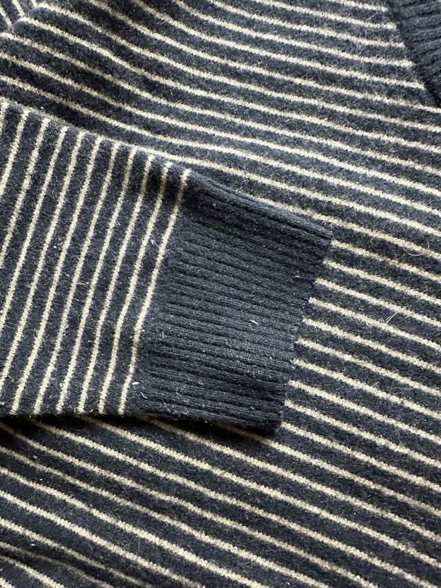 Jersey Lacoste V-Neck Rayas Vintage 90s Y2K