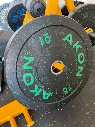 Discos Olímpicos Bumper AkOn 120Kg