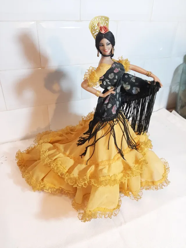 Muñeca Andaluza Flamenca