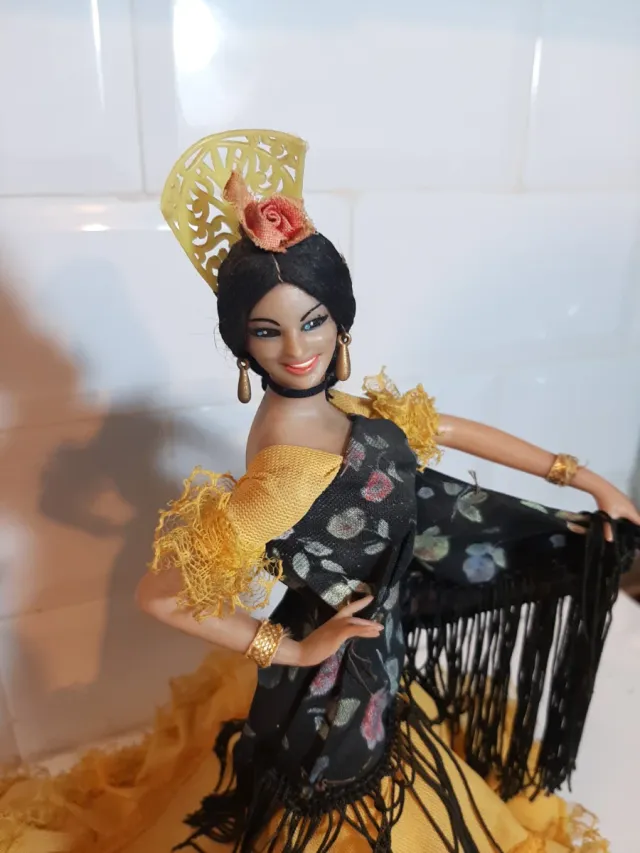 Muñeca Andaluza Flamenca