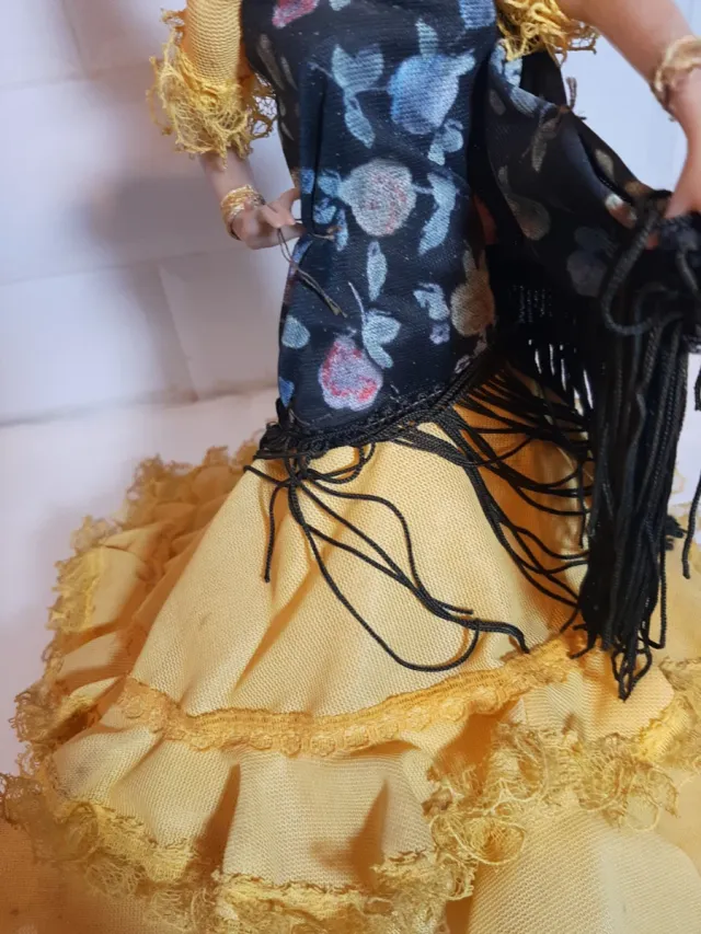 Muñeca Andaluza Flamenca