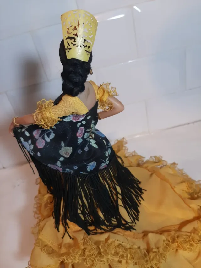 Muñeca Andaluza Flamenca