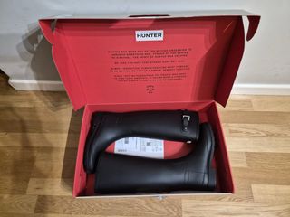 Botas Hunter Refined Tall Negras Talla 39