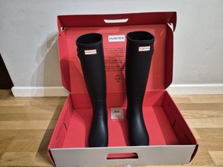 Botas Hunter Refined Tall Negras Talla 39