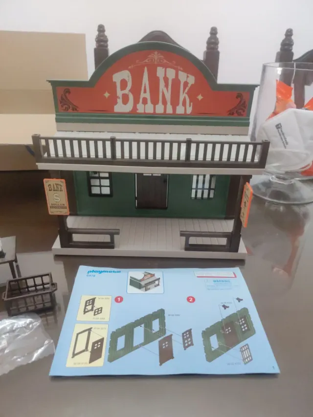Playmobil 6478 Banco Oeste