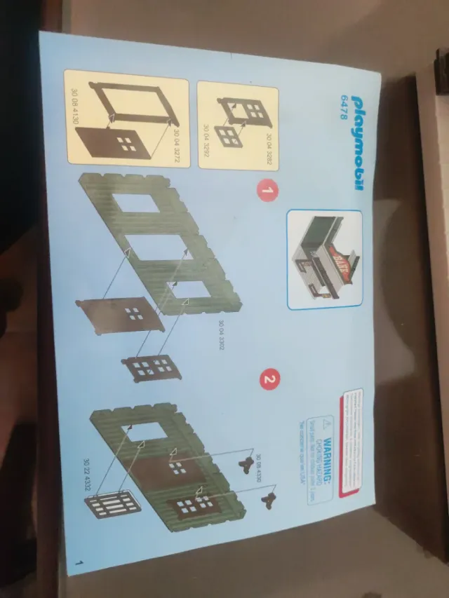 Playmobil 6478 Banco Oeste