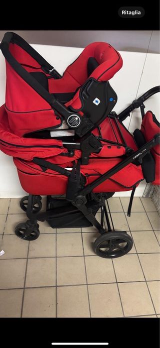 Trio Foppapedretti Navicella Ovetto Passeggino