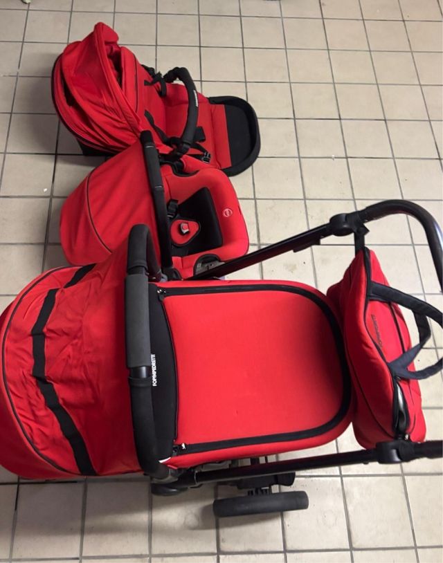 Trio Foppapedretti Navicella Ovetto Passeggino