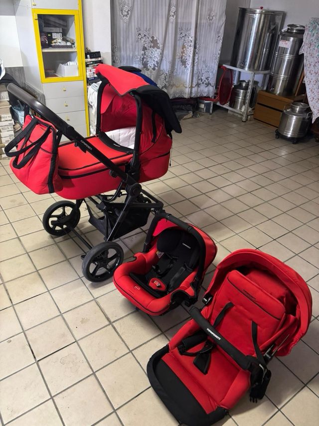 Trio Foppapedretti Navicella Ovetto Passeggino