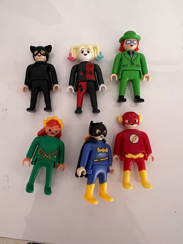 6 Personaggi Kinder Sorpresa DC Comics