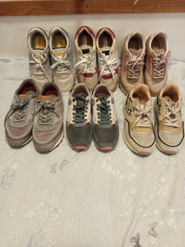 Zapatillas HOFF Beige y Rosa