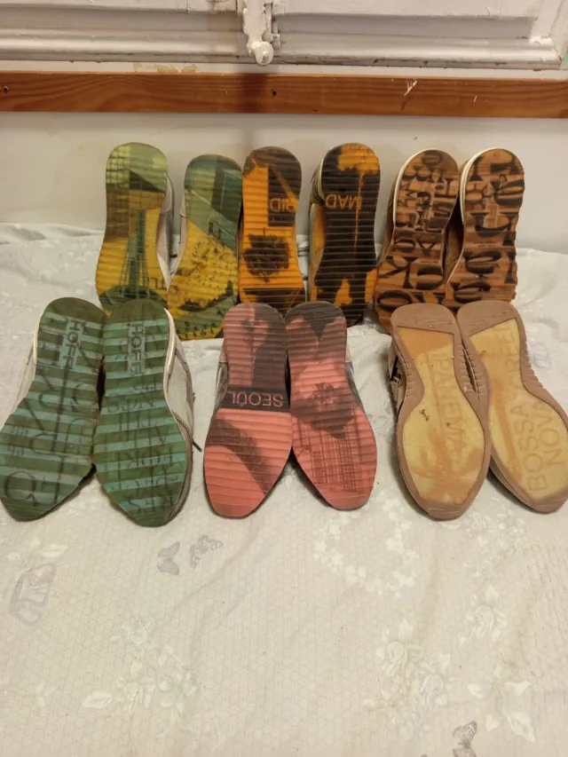 Zapatillas HOFF Beige y Rosa