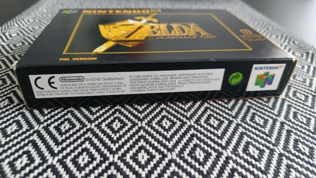 Zelda Ocarina of Time Nintendo 64 PAL