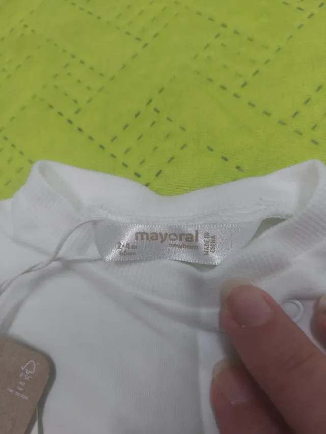 Tutina Mayoral cotone 2-4 mesi nuova